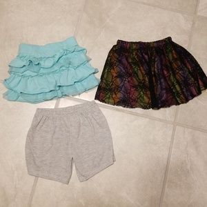 4T girl short/skirt bundle